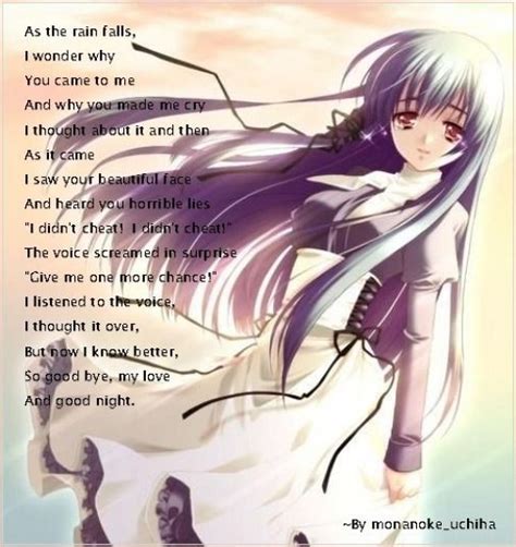 Anime Poems and Character Development
