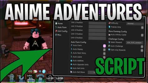 Anime Adventures Script Pastebin