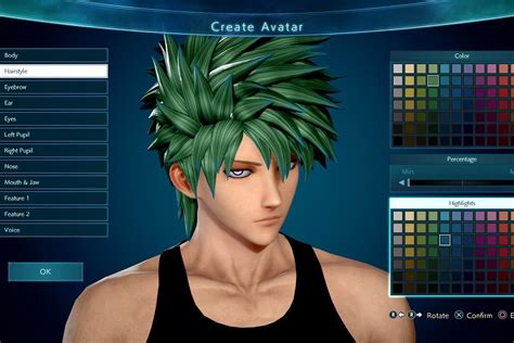 Anime Character Customization
