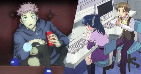 Anime Characters Watching Anime