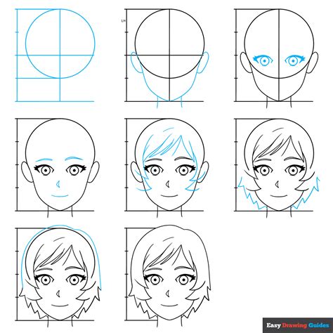Anime Drawing Easy Step By Step