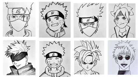 Anime Drawings In Pencil Tutorial