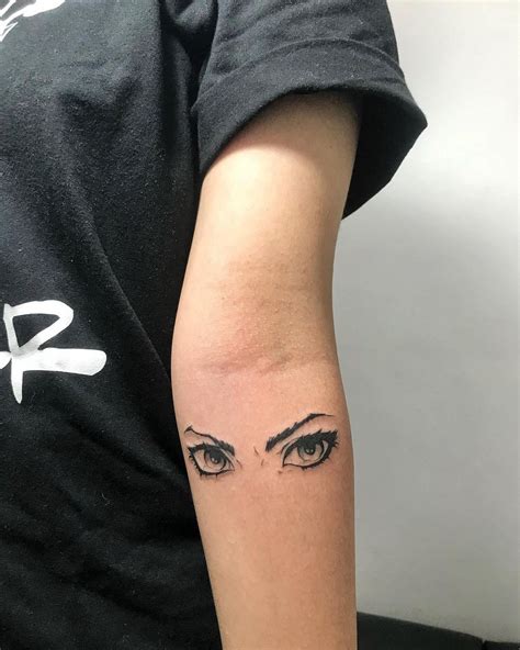 Anime Eye Tattoo