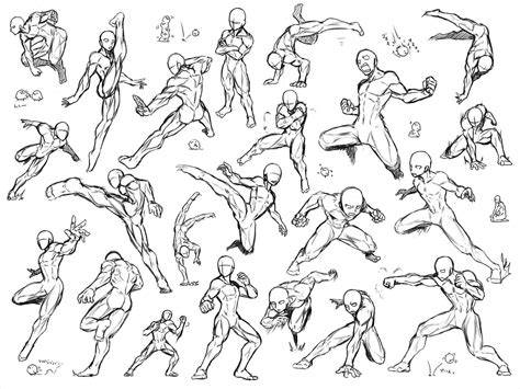 Anime Fighting Poses