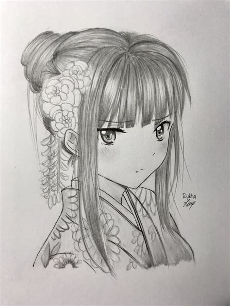 Anime Girls Drawings