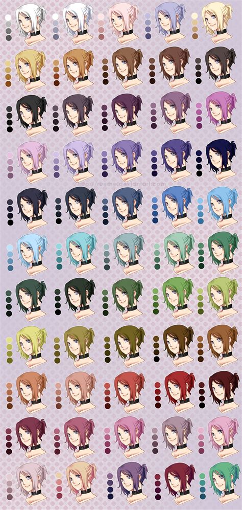 Anime Hair Color Generator