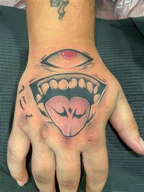 Anime Hand Tattoos