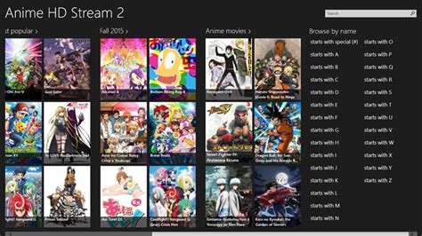 Anime Hd Stream Windows 10