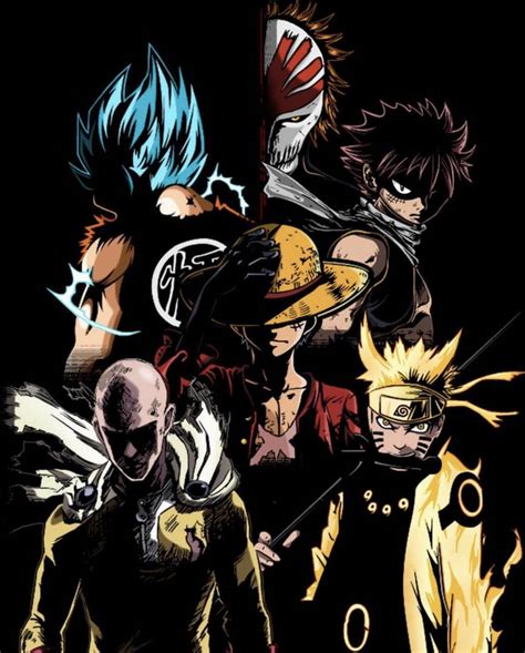 Anime Heroes Wallpaper