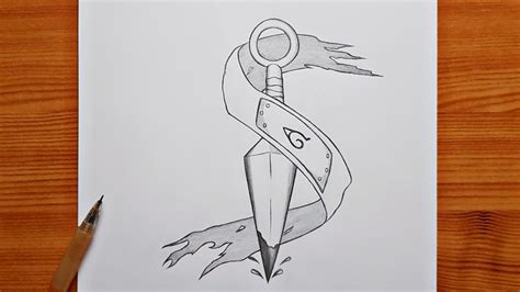 Anime Knife Drawing