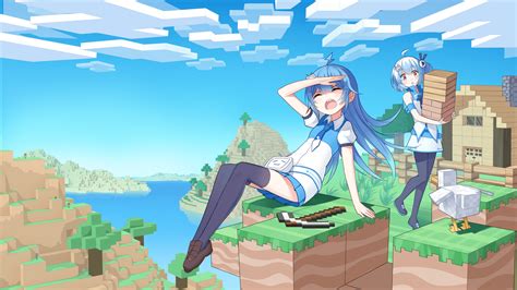 Anime Minecraft Wallpaper
