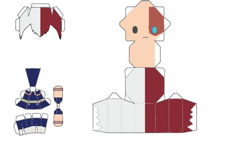 Anime Papercraft Templates