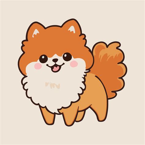 Anime Pomeranian Dog Drawing: A Unique Way To Express Your Love For Dogs