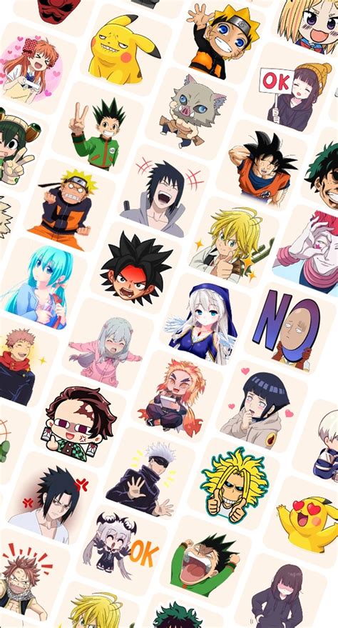 Get Animated with the Best Collection of Anime Stickers for WhatsApp