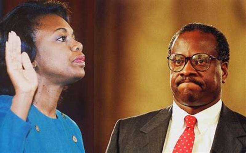 Anita Hill And Clarence Thomas