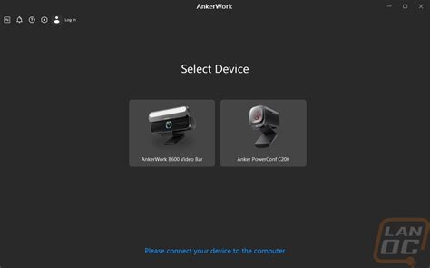 Anker PowerConf C200 webcam software