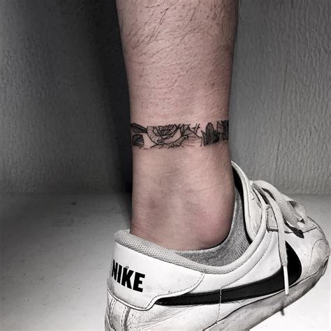 Ankle band Ankle & Foot Tattoo Cover Up Ideas