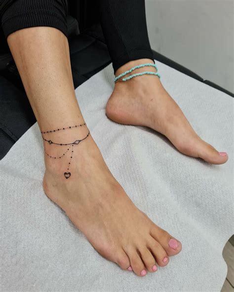 Anklet Tattoo Ideas