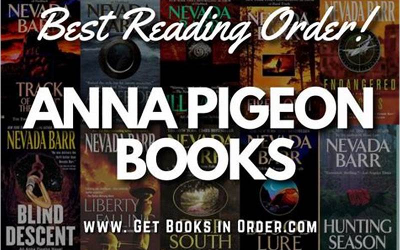 Anna Pigeon Books In Order
