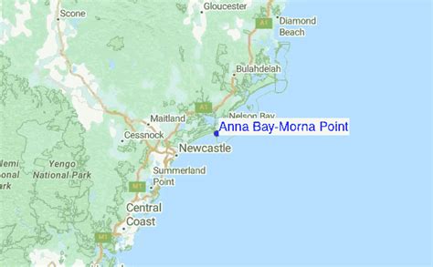Anna Bay Map