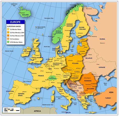 Free Political Maps Of Europe Mapswire Large Map Of Europe