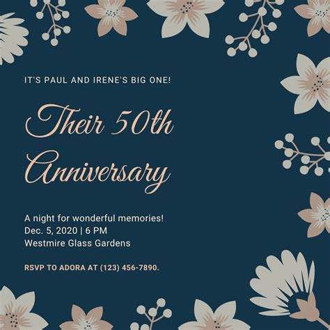 Anniversary Announcement Designs & Examples 13+ PSD, AI Examples