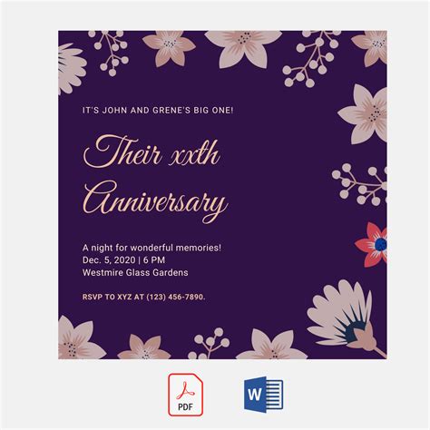 Golden Wedding Anniversary Invitations Golden Wed… 50th wedding