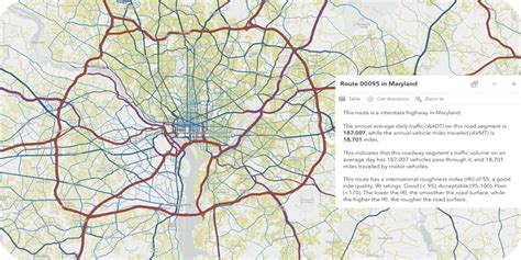 Annual Average Daily Traffic on the National Highway System 2012