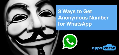 Anonymous Chat WhatsApp