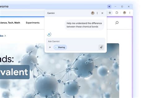 Another step in Gemini&rsquo;s Chrome integration