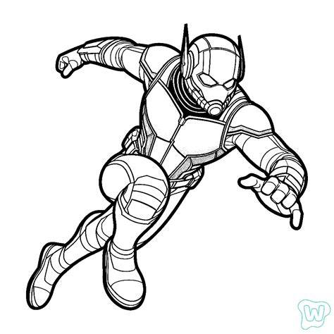 Ant Man Coloring Pages