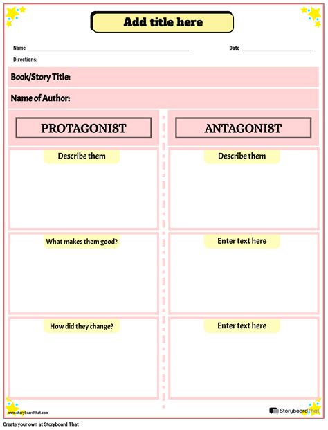 Antagonist Examples, Definition and Worksheets | KidsKonnect