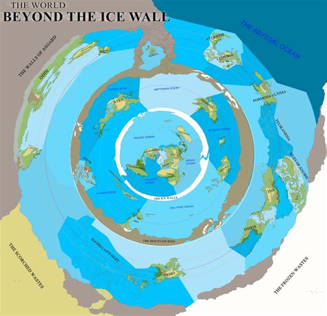Flat Earth Beyond Antarctica The Earth Images