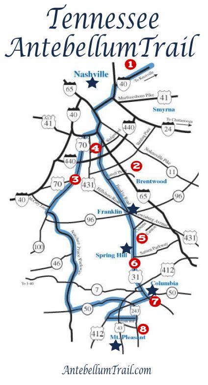 25th Edition Antebellum Trail Guide Trail guide, Antebellum, Lake oconee