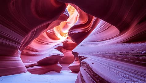 Winter at Lower Antelope Canyon