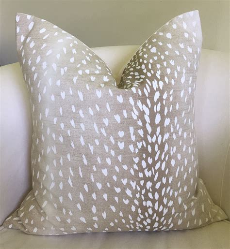 Add Wild Style to Your Decor with Antelope Print Pillows