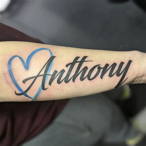 Anthony Name Tattoo