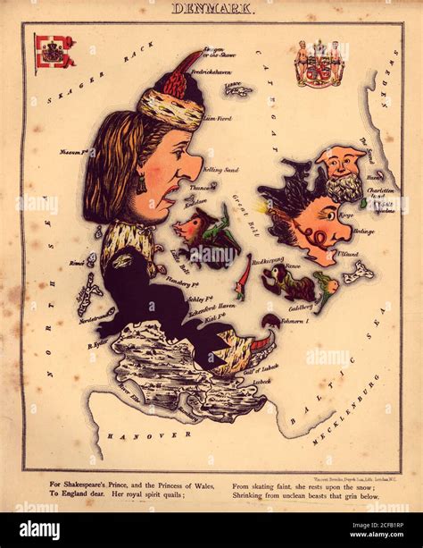 21 Bizarre Maps That Depict Nations As Animals, People, And Monsters