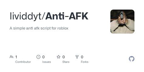 Anti AFK Script · GitHub
