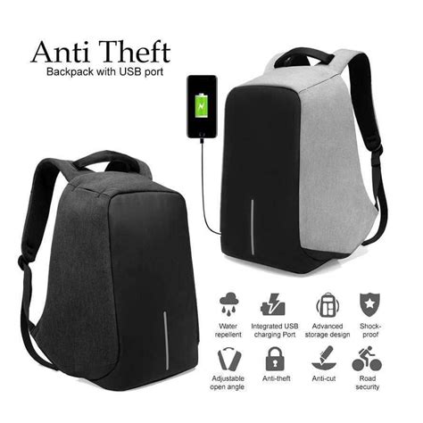 Anti-Theft Features laptop backpack