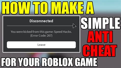 AntiCheat - System - Roblox
