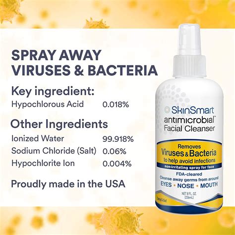 Protect Your Loved Ones with Our Powerhouse Antibacterial Spray for Flawless and Healthy Skin!