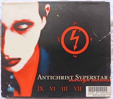 Antichrist Superstar Cd