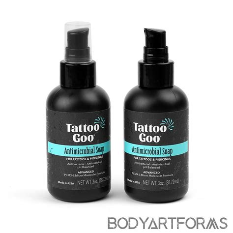 Antimicrobial Soap Tattoo