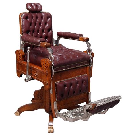 Antique Barber Chair Weight