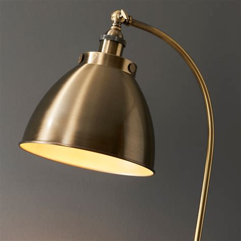 Antique Brass Task Floor Lamp