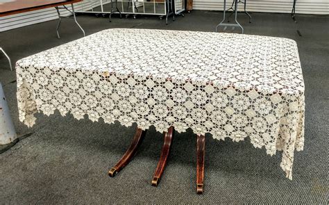 Antique Crochet Tablecloth