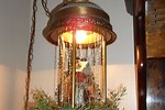 Antique Hanging Oil Lamps