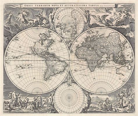 Antique World Map Wallpaper (39+ images)