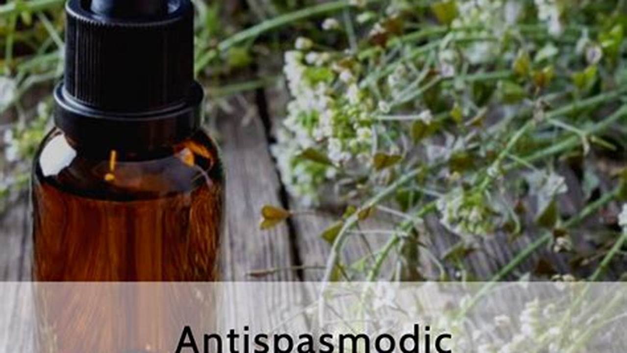 Antispasmodic, Aromatherapy